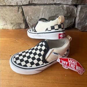 NWT Kid’s Vans Checkerboard Shoes size 11